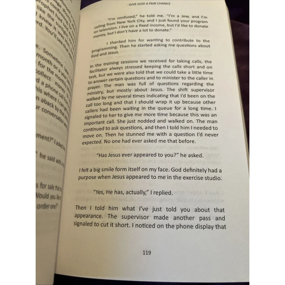 Give God A Fair Chance by Deborah Castille Shelton Paperback Book